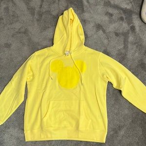 Yellow Disney hoodie